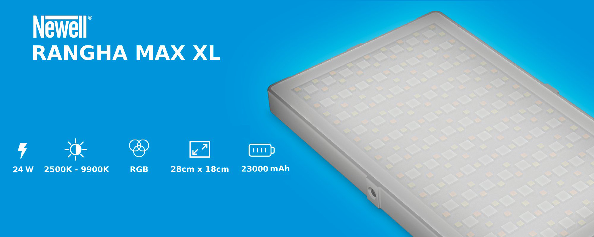 Lampa LED Newell RGB-W Rangha Max XL